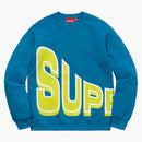 Nejvyšší boční oblouk Crewneck Dark Aqua