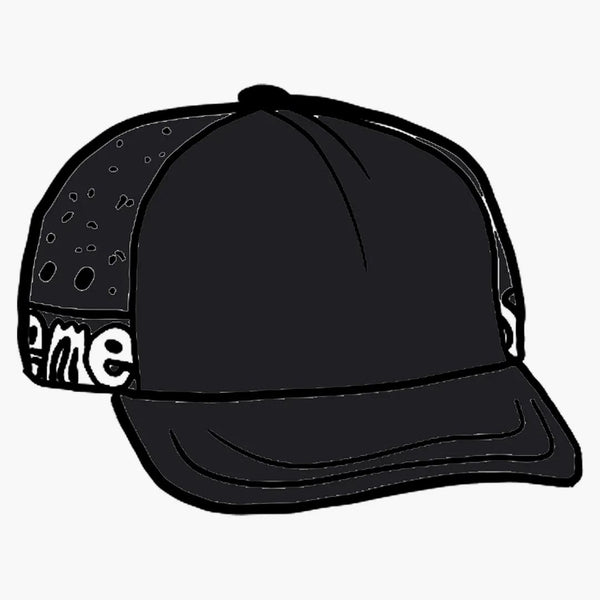 Supreme Side Logo 5-panel Black