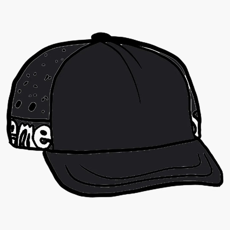 Supreme Side Logo 5-panel Black