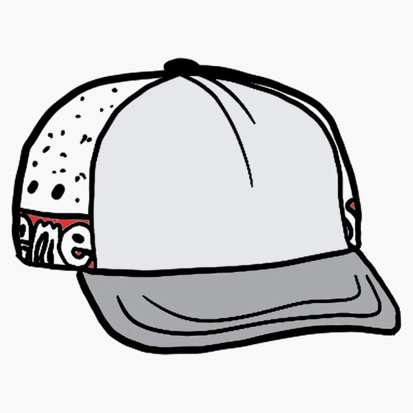 Supreme Side Logo 5-panel vit
