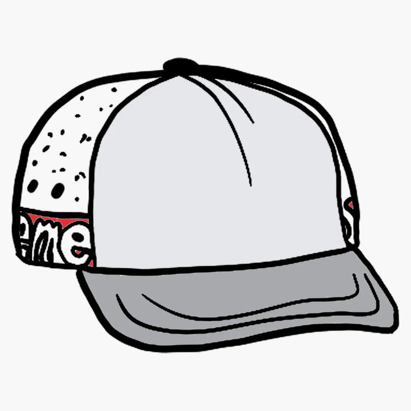 Supreme Side Logo 5-panel vit