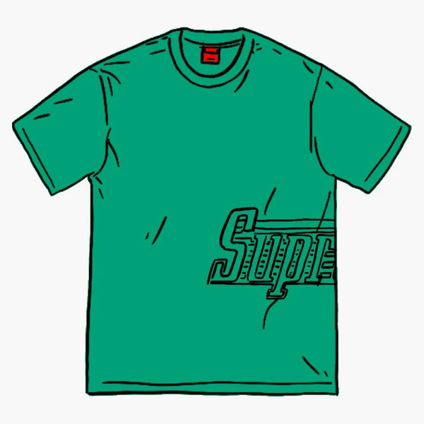 Supreme Side Logo S/S Top Green
