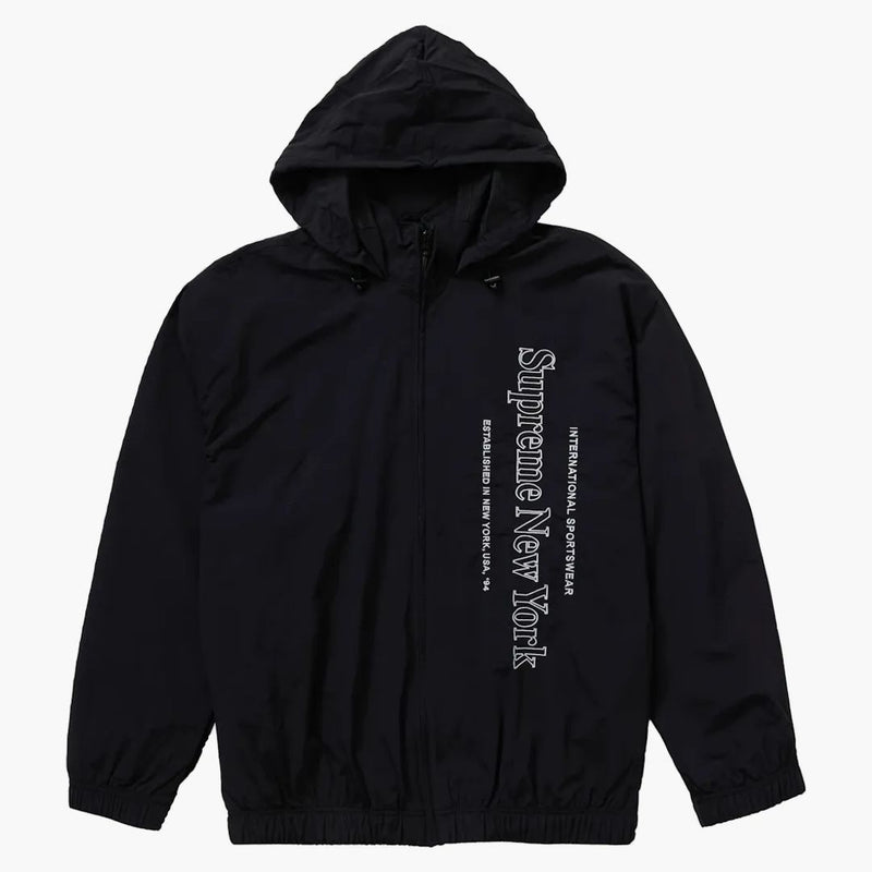 Supreme Side Logo Track Jacket Black
