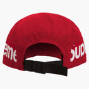Supreme Side Panel Camp Cap Red