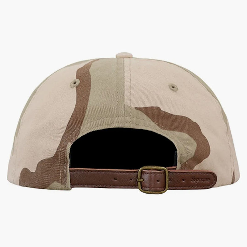 Supreme Side Pocket Script Logo 6 Panel Desert Camo