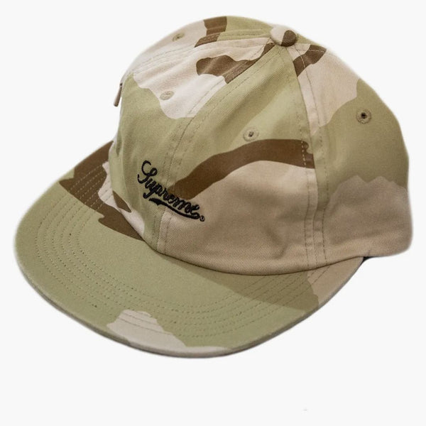 Nejvyšší boční kapesní skript Logo 6 Panel Desert Camo