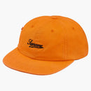 Supreme Side Pocket Script Logo 6-panel Light Orange