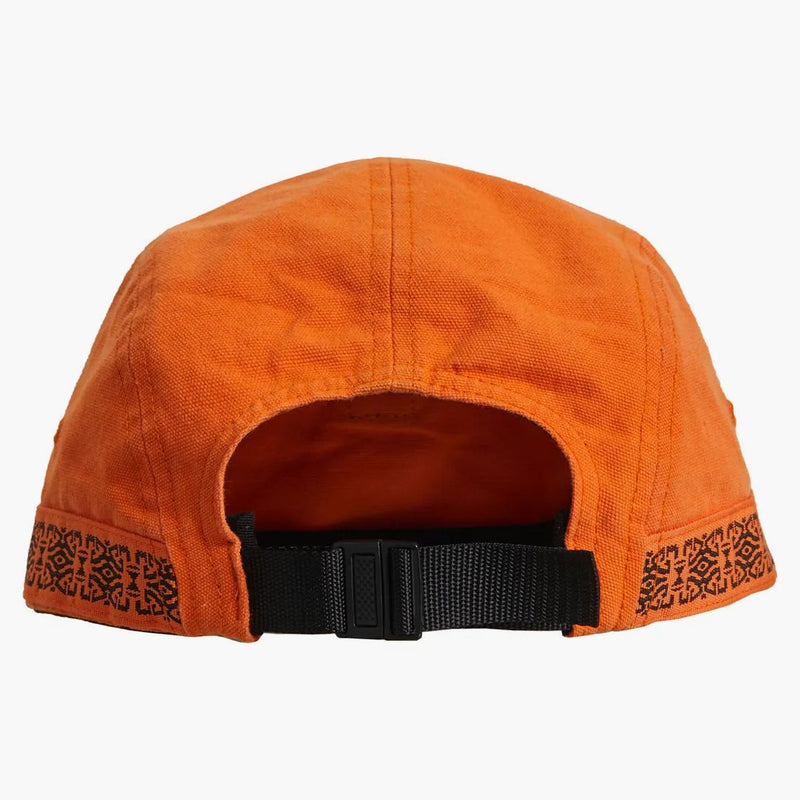 Supreme Side Tape Camp Cap Orange