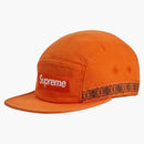 Supreme Side Tape Camp Cap Orange