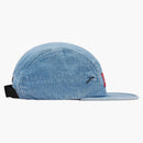 Supreme Side Zip Camp Cap Denim