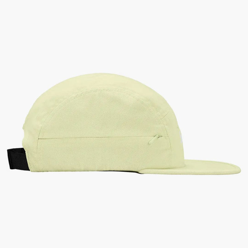 Supreme Side Zip Camp Cap Pale Lime