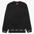 Supremo Signature L/S Top Black