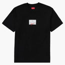 Supreme Signature Etiqueta S/S Top Black