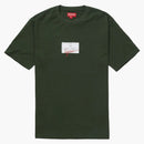 Supreme Signature Label S/S Top Olive