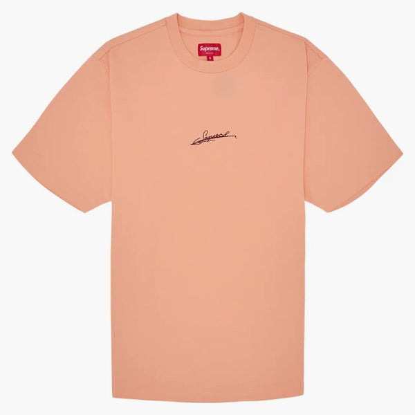 Supreme Signature S/s Top Peach