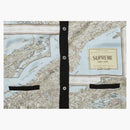 Supreme Silk Map Cardigan Black