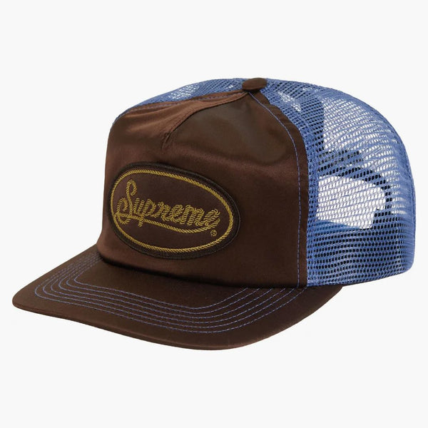 Supreme Silk Mesh Back 5-Panel Brown