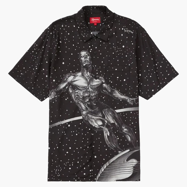Supreme Silver Surfer S/S Shirt Black