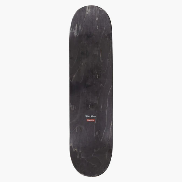 Mazzo di skateboard supremo scheletro nero