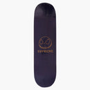 Supreme Skeleton Skateboard Deck Purple