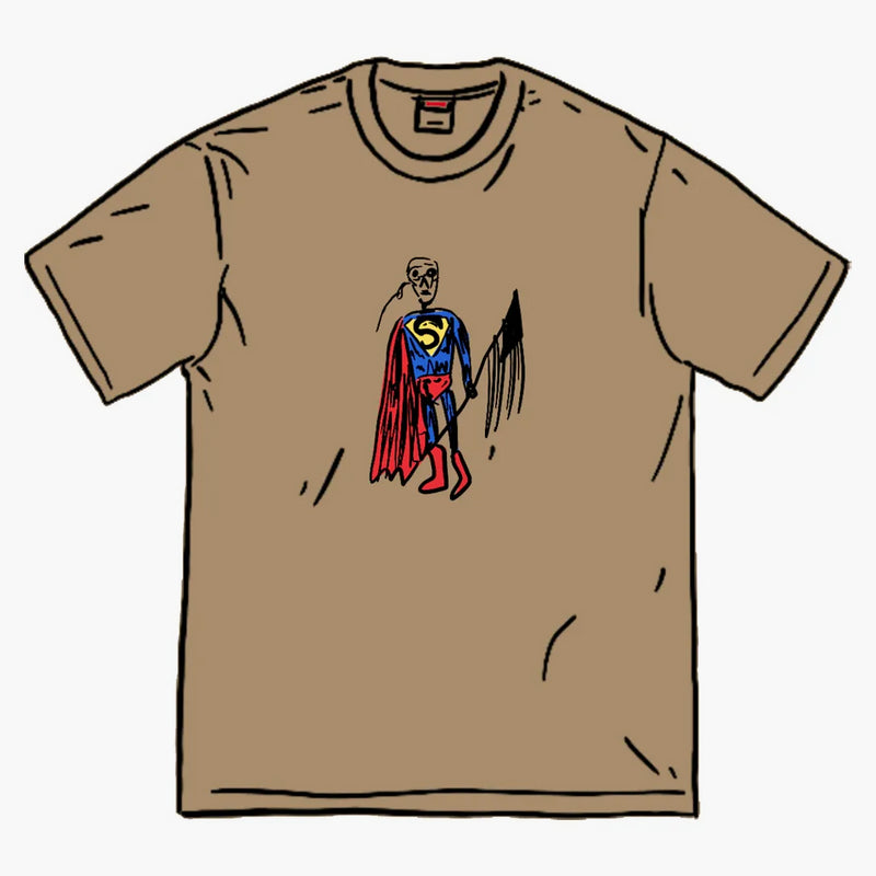 Supreme Skeleton Tee Chocolate Chip Camo