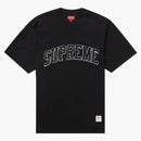 Nejvyšší skica vyšívaná S/S Top Black