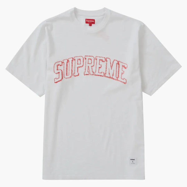 Nejvyšší skica vyšívaná s/s horní bílá