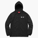 Supreme Skew Hooded Nylon Jacket Black