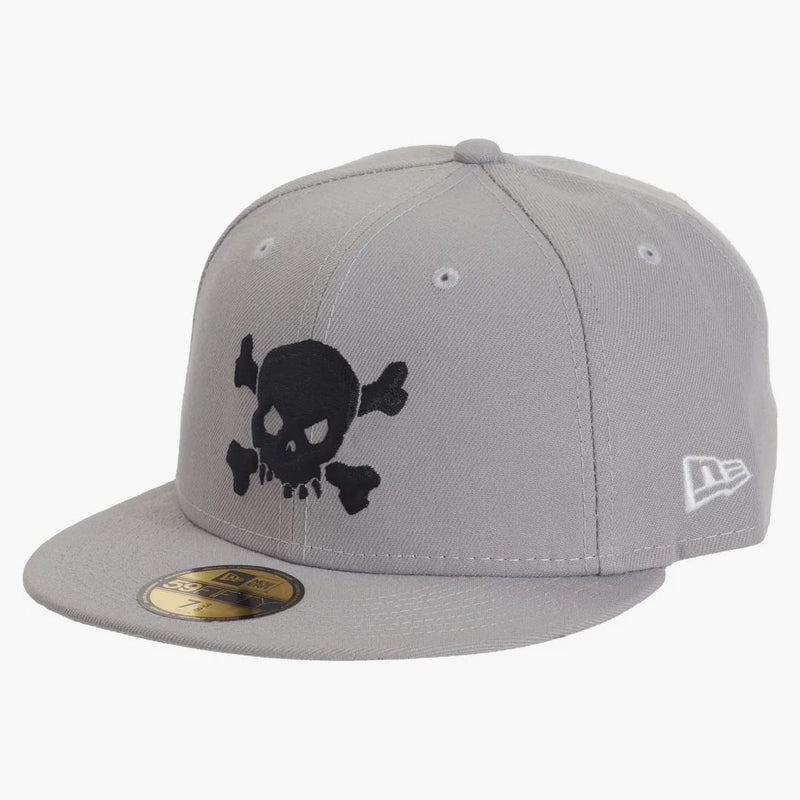 Supreme Skull New Era Grey