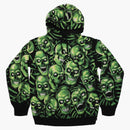 Supreme Skull Pile Hooded Sweatshirt Green