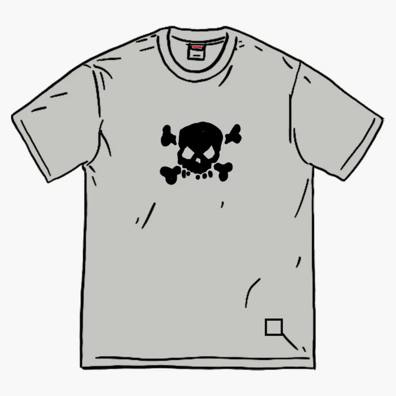 Supreme Skull S/S Top Gray