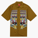 Supreme Skulls S/s Shirt Light Brown