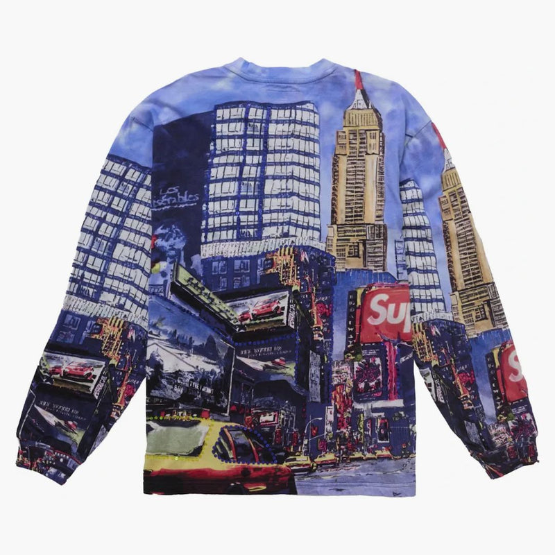 Supreme Skyline paillettes L/S Top Day