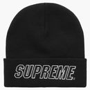 Supreme Slant Beanie Black