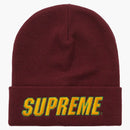 Supreme Slant Beanie Burgundy