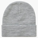 Supreme Slant Beanie Heather Grey