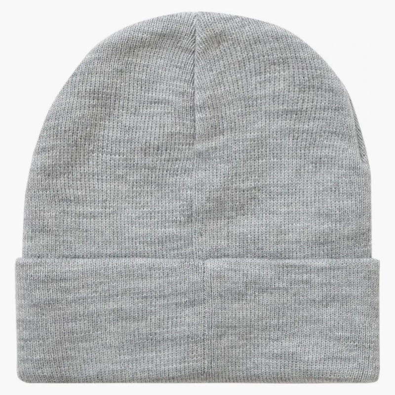 Supreme Slant Beanie Heather Gray