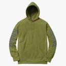 Supreme Sleeve Arc Hooded Sweatshirt Moss