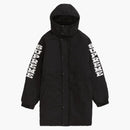 Supreme Sleeve Logo Sideline Parka Black