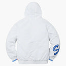 Supreme Script Script Chaqueta lateral blanca