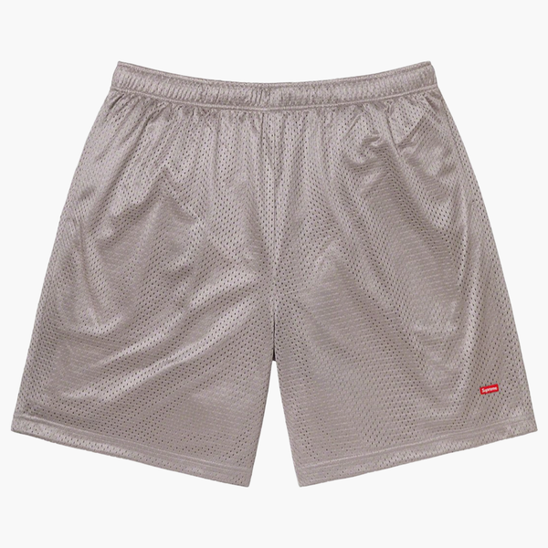 Supreme Small Box Baggy Mesh Short Grey