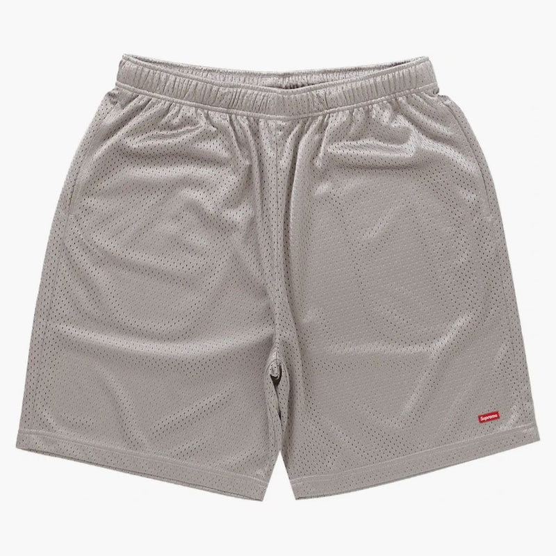 Supreme Small Box Baggy Mesh Short Gray