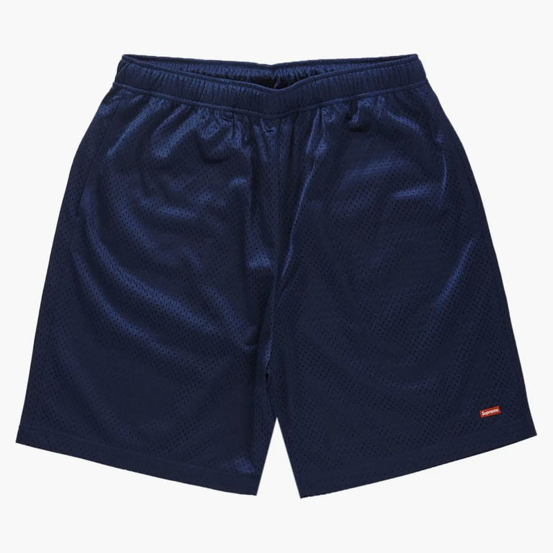 Supreme Small Box Baggy Mesh Short Navy