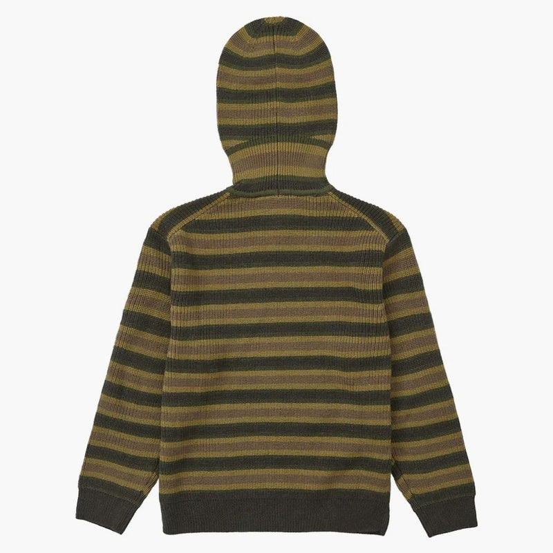 Najwyższe małe pudełko BALACLAVA/TURTLECK SWEATK STRIPE
