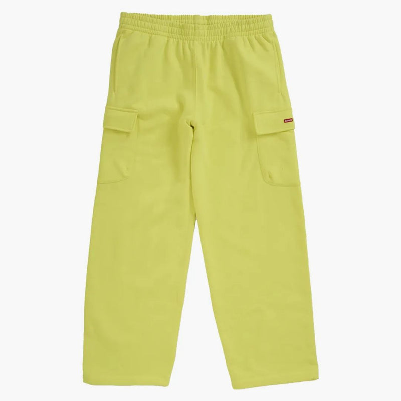 Supreme Small Box Cargo Sweatpant (fw25) Bright Yellow