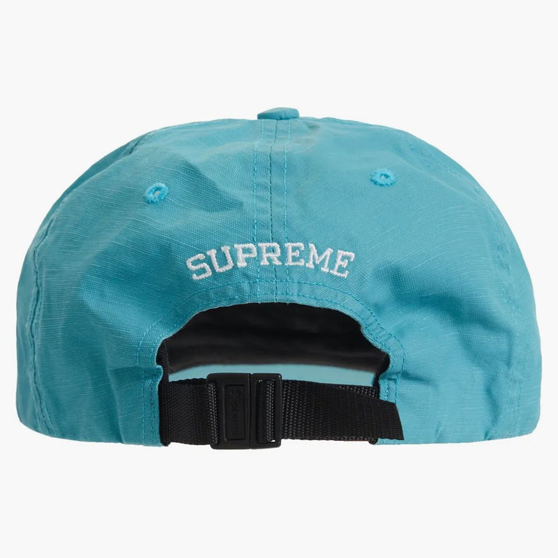 Supreme Small Box Coated Linen 6-panel Teal