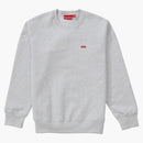 Supreme Small Box Crewneck Ash Grey