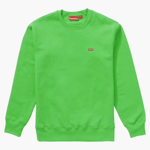 Supreme Small Box Crewneck Bright Green