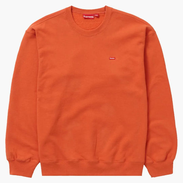 Supreme Small Box Crewneck Burnt Orange