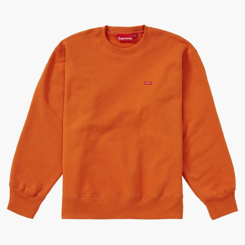 Supreme Small Box Crewneck (FW20) spálený oranžový